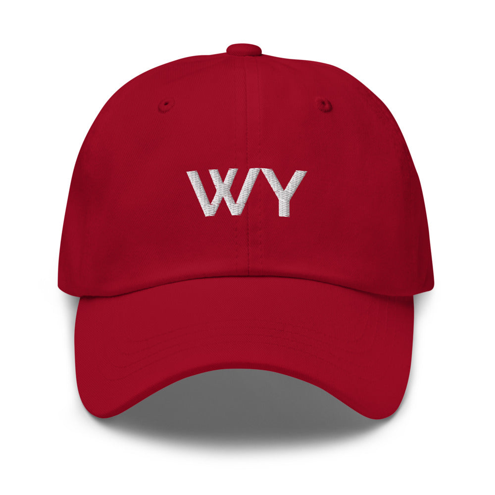 WY Hat - Cranberry