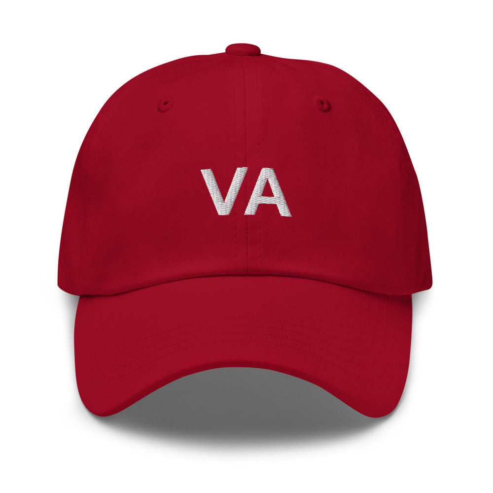 VA Hat - Cranberry