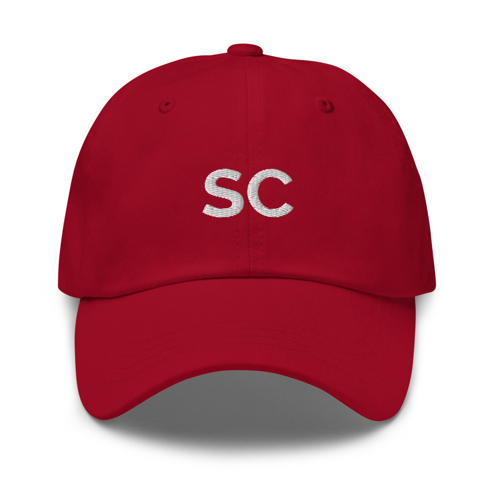 SC Hat - Cranberry