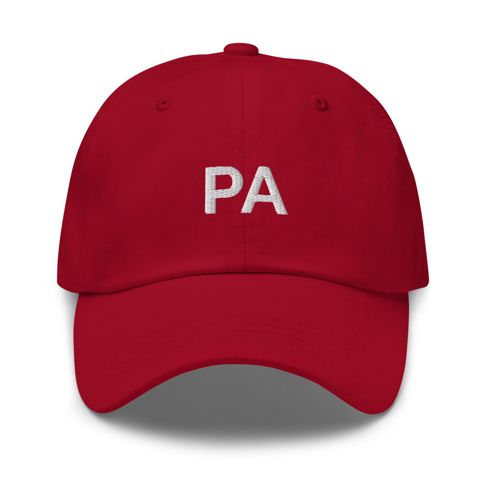 PA Hat - Cranberry