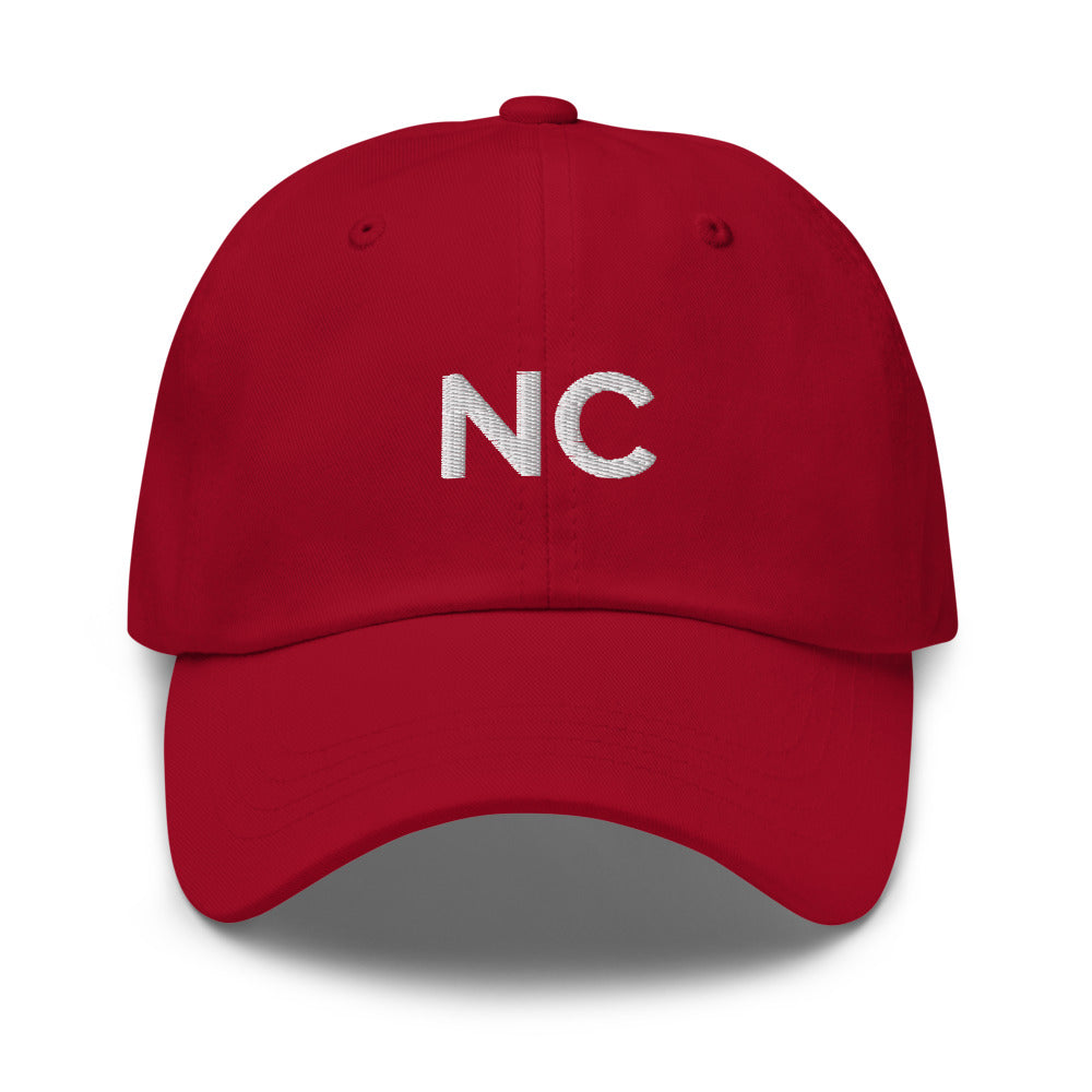 NC Hat - Cranberry