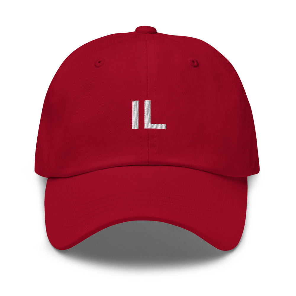 IL Hat - Cranberry