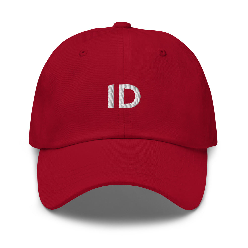 ID Hat - Cranberry