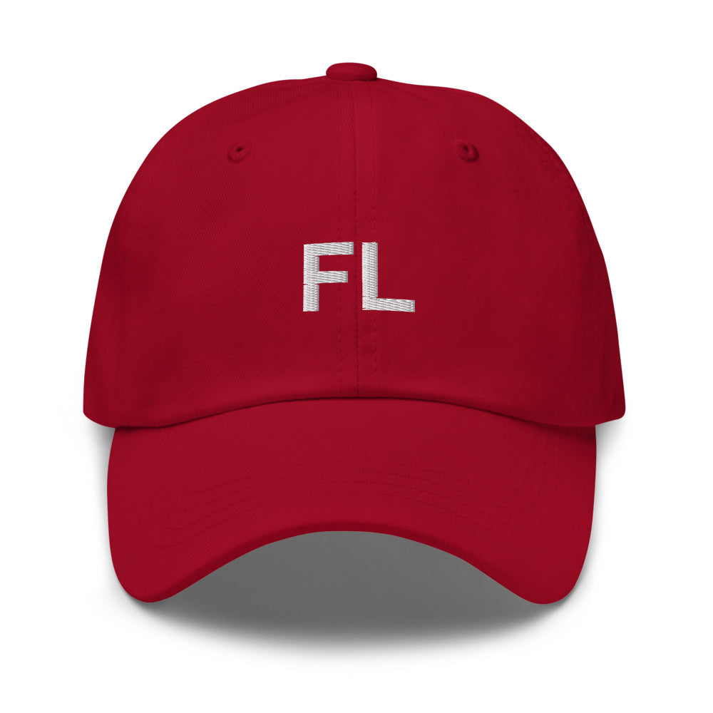 FL Hat - Cranberry