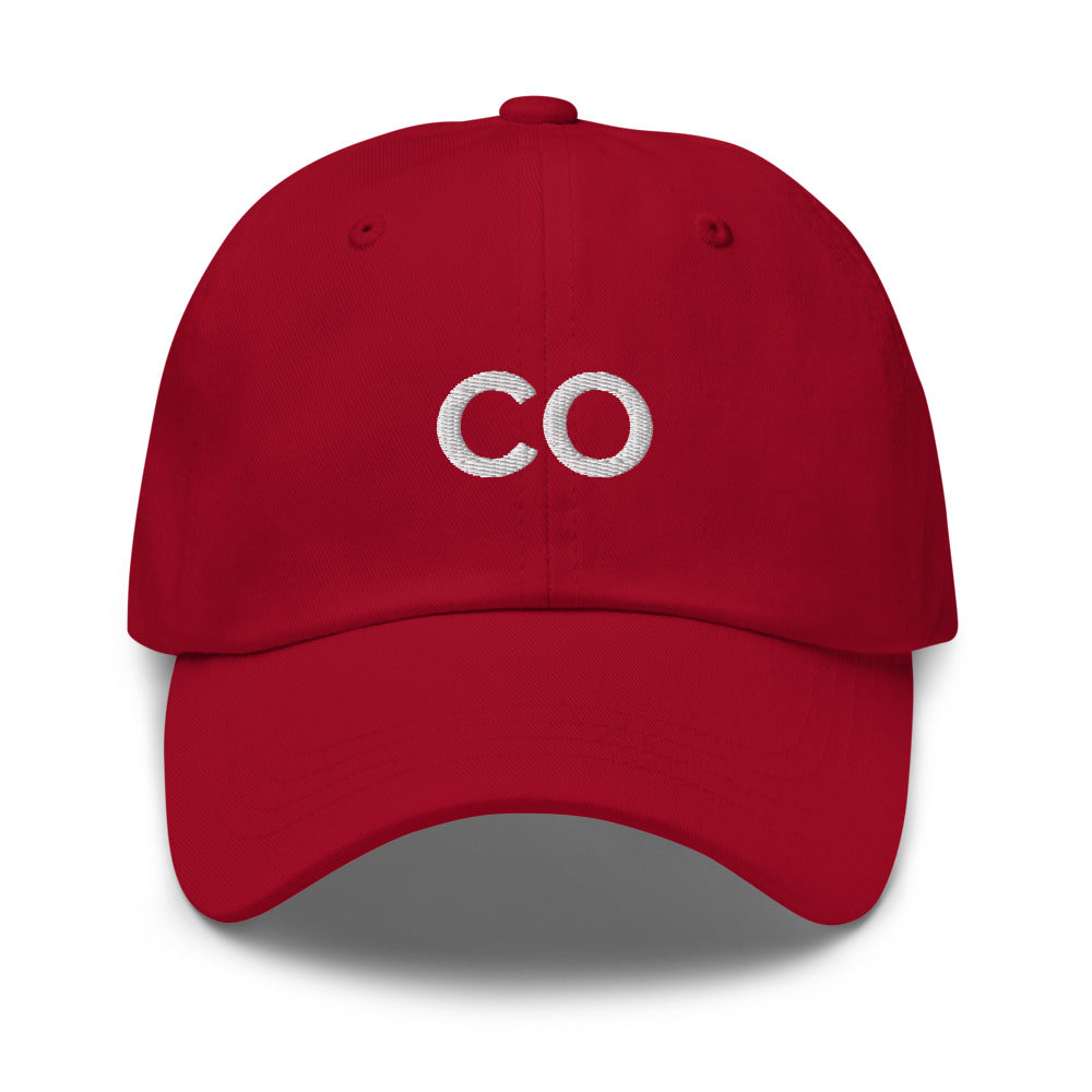 CO Hat - Cranberry