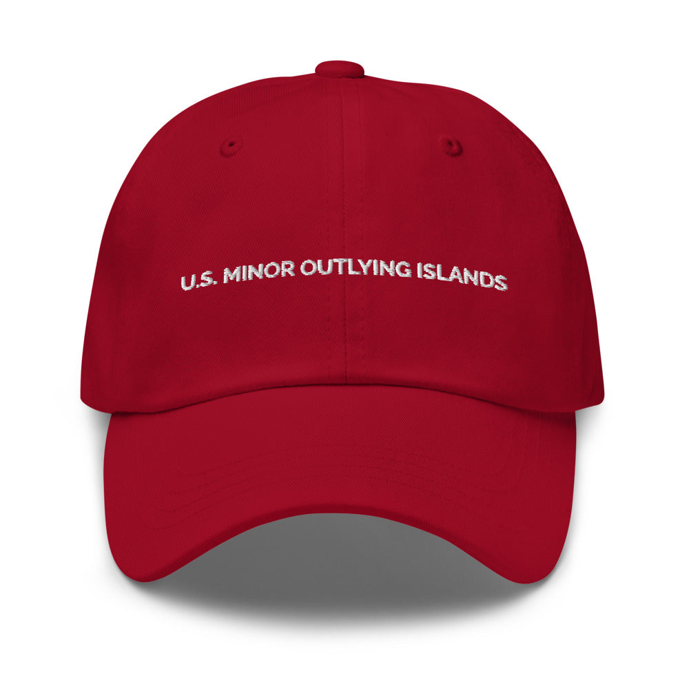 U.S. Minor Outlying Islands Hat - Cranberry