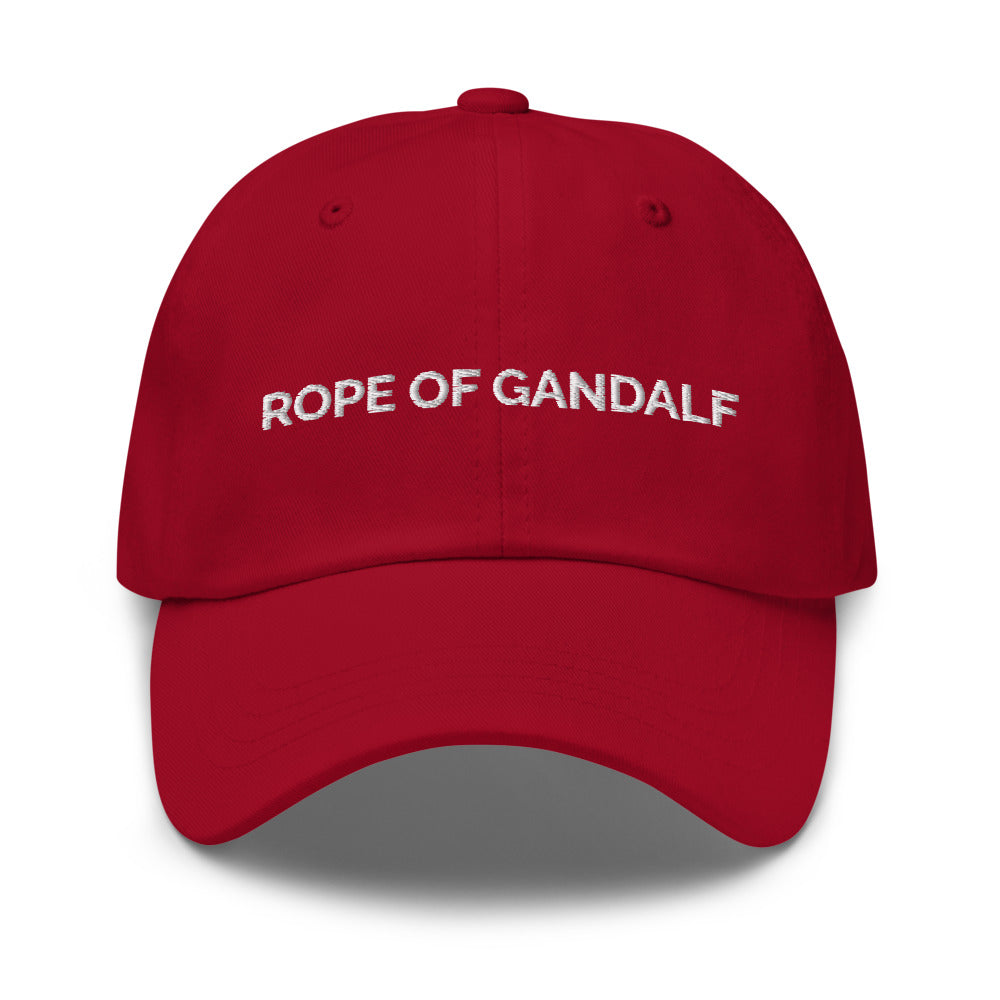 Rope Of Gandalf Hat - Cranberry