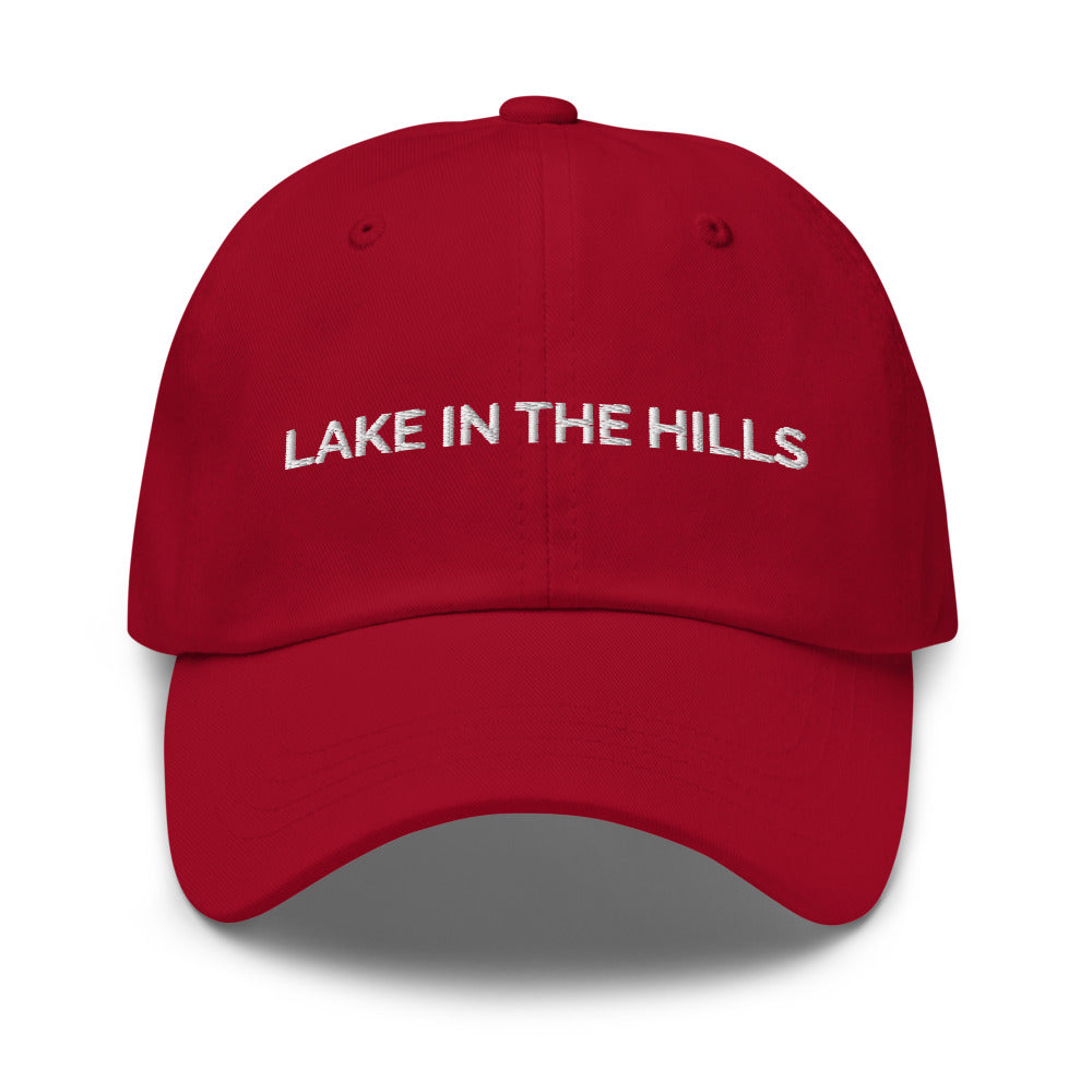 Lake In The Hills Hat - Cranberry