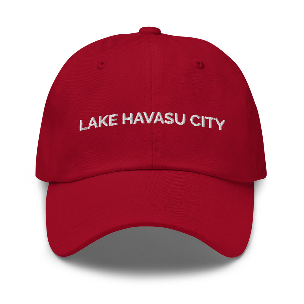 Lake Havasu City Hat - Cranberry