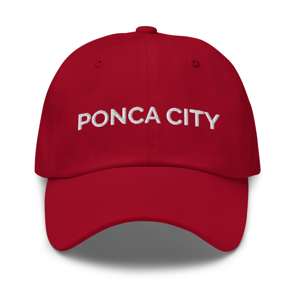 Ponca City Hat - Cranberry