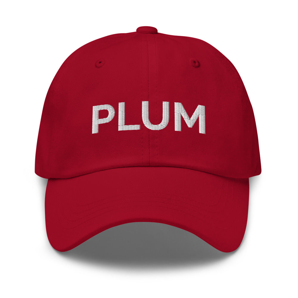 Plum Hat - Cranberry