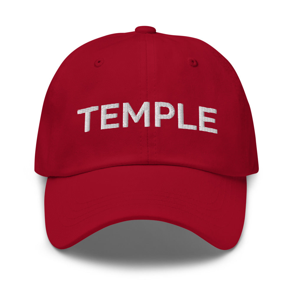 Temple Hat - Cranberry