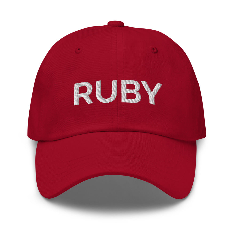 Ruby Hat - Cranberry