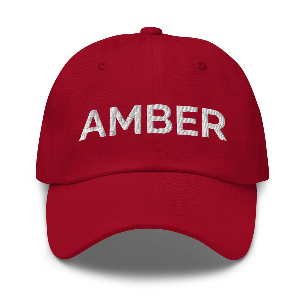 Amber Hat - Cranberry