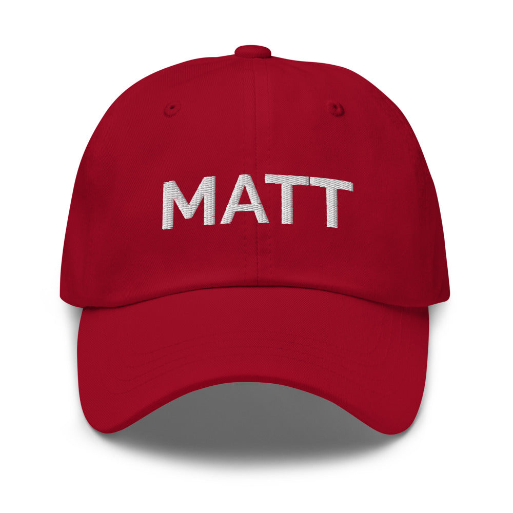 Matt Hat - Cranberry