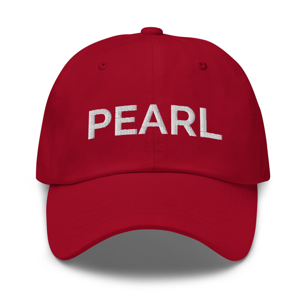 Pearl Hat - Cranberry