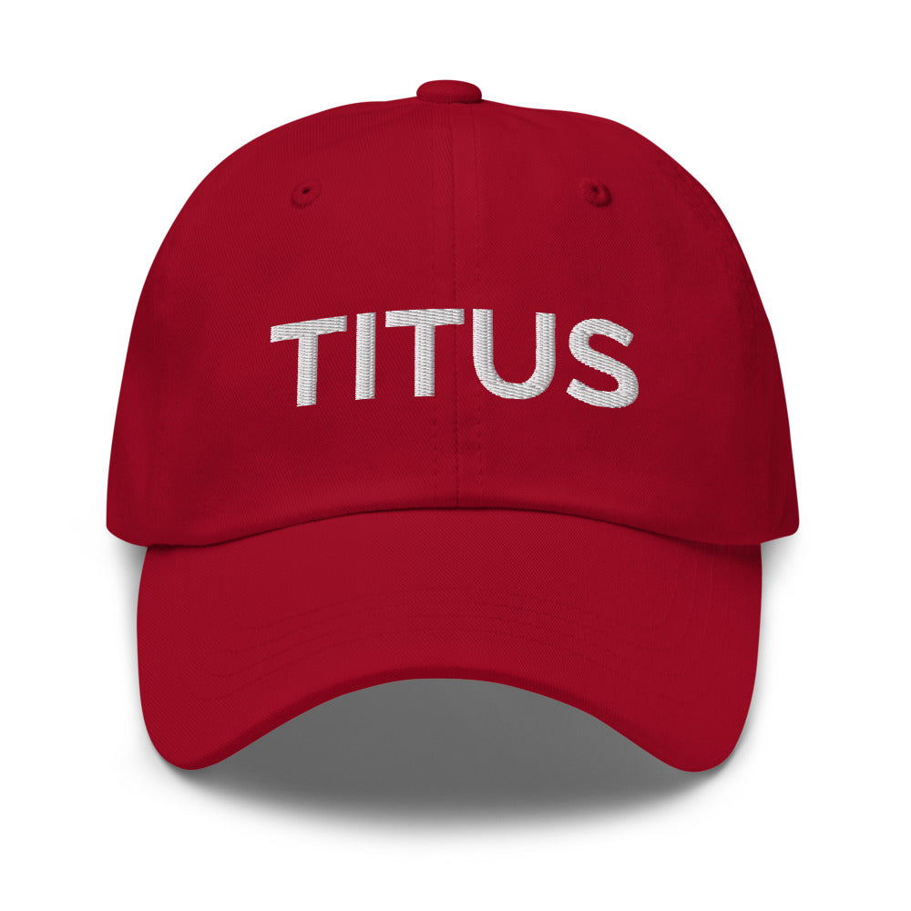 Titus Hat - Cranberry