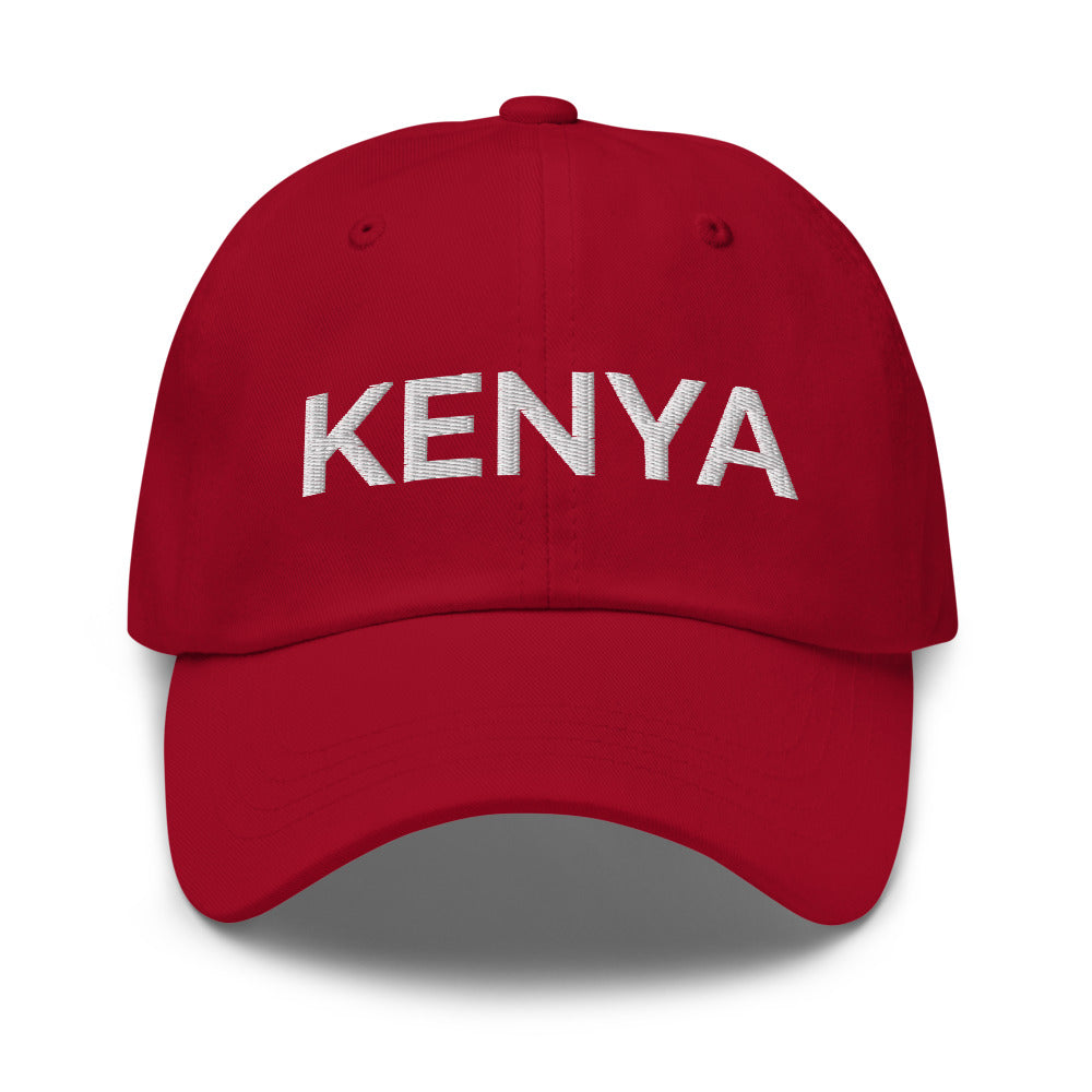 Kenya Hat - Cranberry