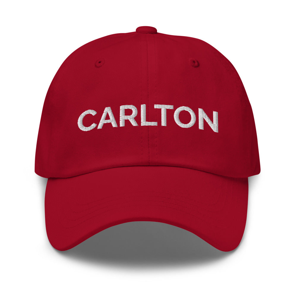 Carlton Hat - Cranberry