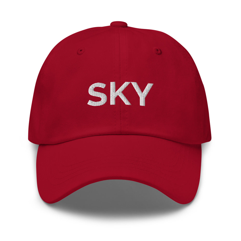 Sky Hat - Cranberry