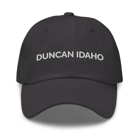 Duncan Idaho Hat (Dune Series) - Dark Grey