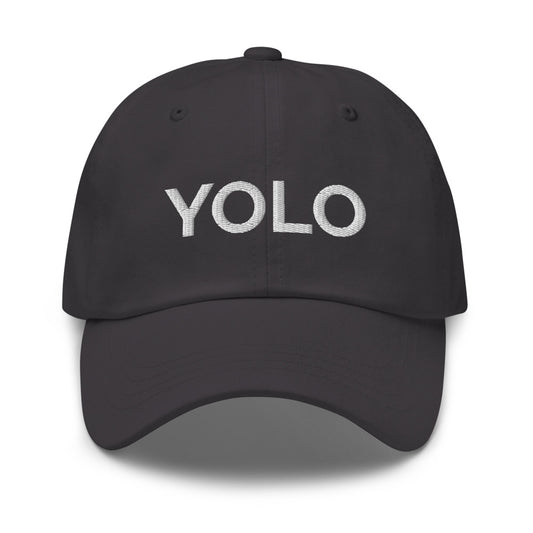 YOLO Hat - Dark Grey