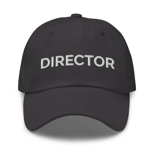 Director Hat - Dark Grey