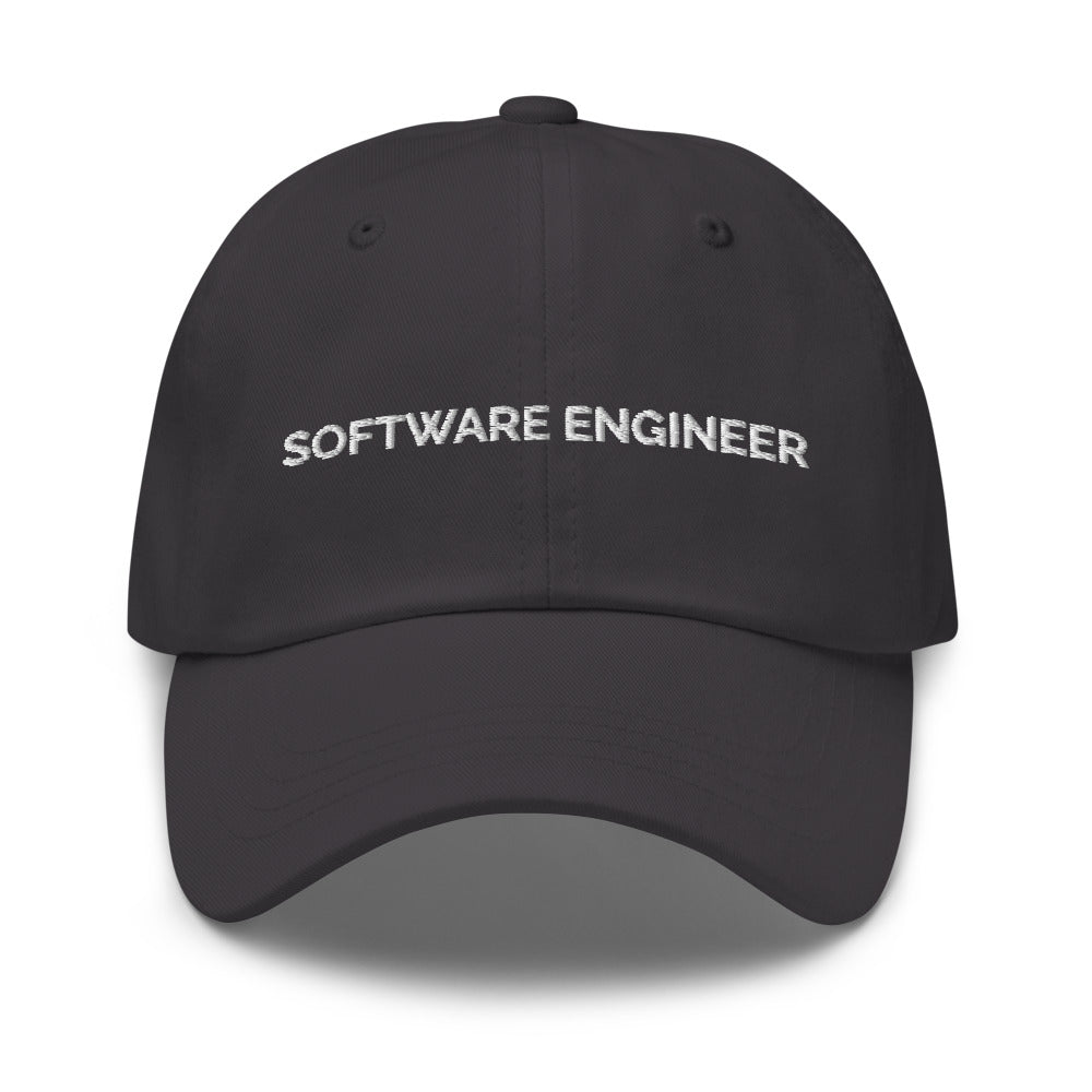 Software Engineer Hat - Dark Grey