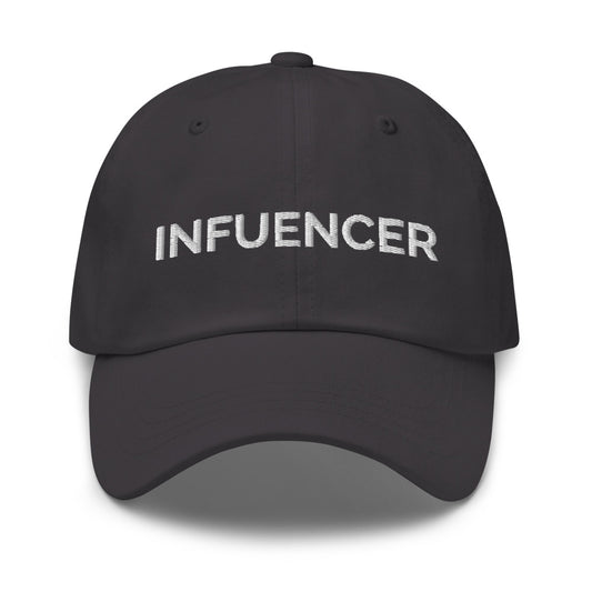 Infuencer Hat - Dark Grey