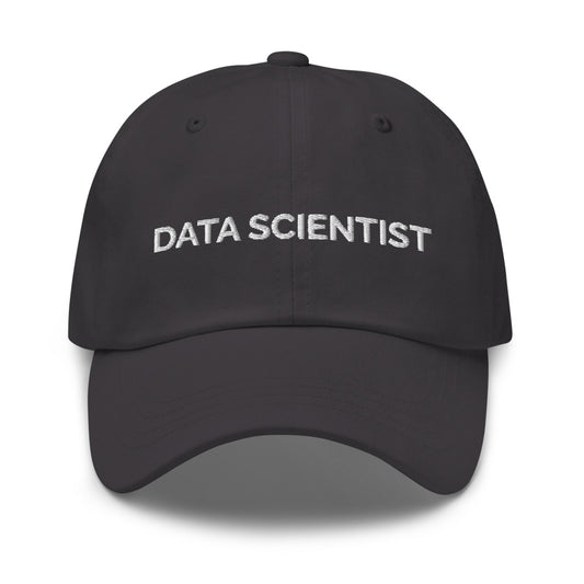 Data Scientist Hat - Dark Grey