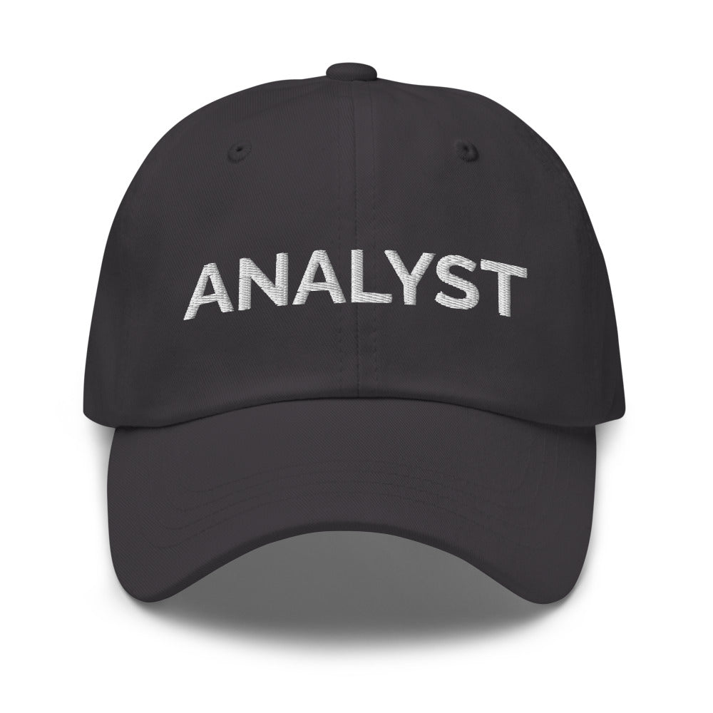 Analyst Hat - Dark Grey