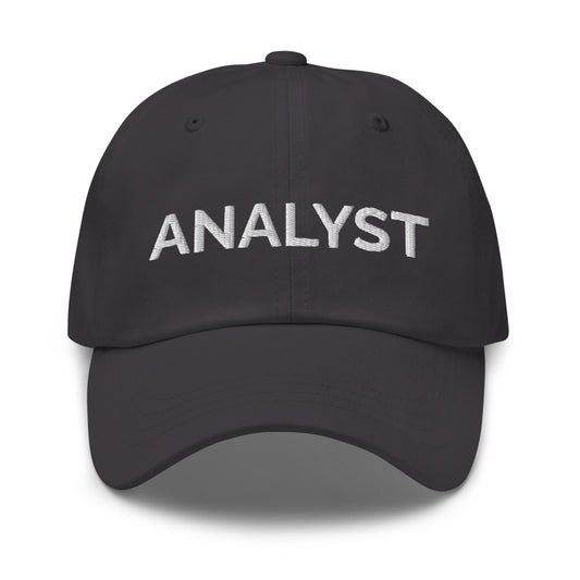 Analyst Hat - Dark Grey