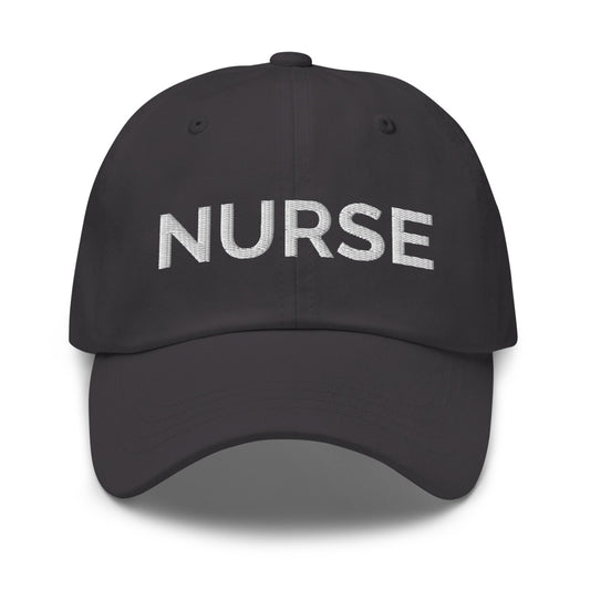 Nurse Hat - Dark Grey