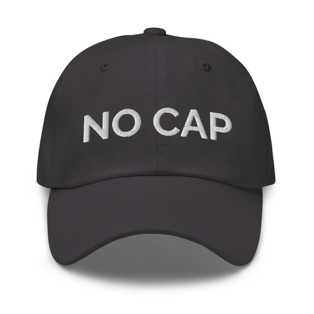 No Cap Hat - Dark Grey