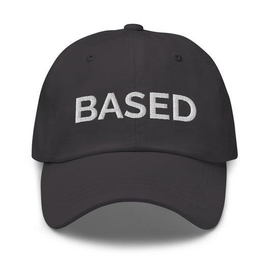 Based Hat - Dark Grey