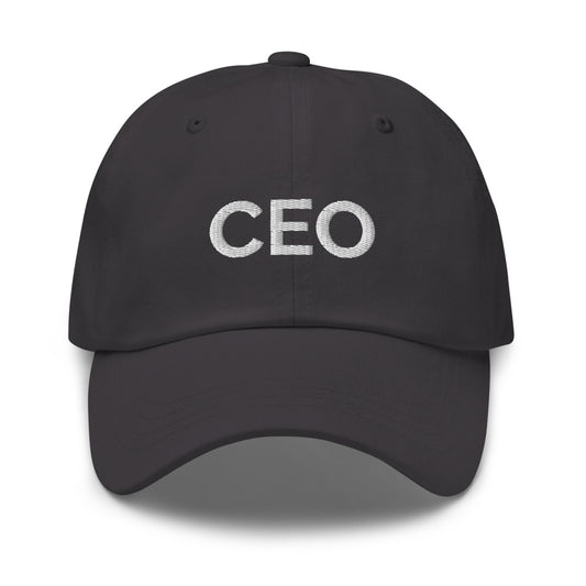 CEO Hat - Dark Grey