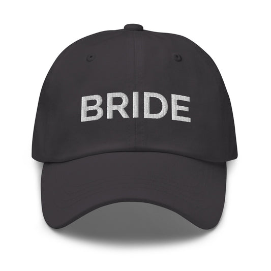 Bride Hat - Dark Grey