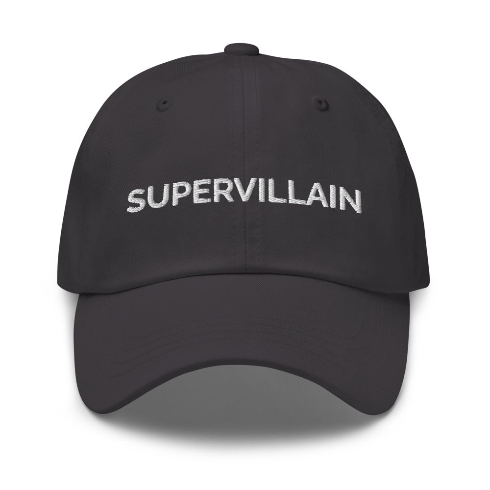 Supervillain Hat - Dark Grey