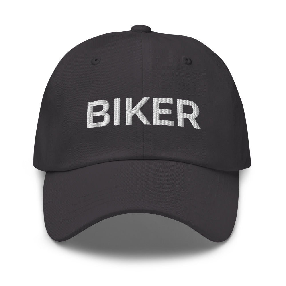 Biker Hat - Dark Grey