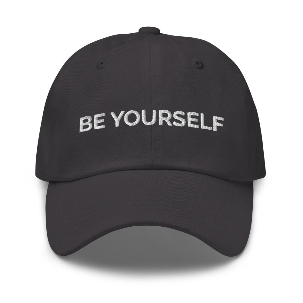 Be Yourself Hat - Dark Grey