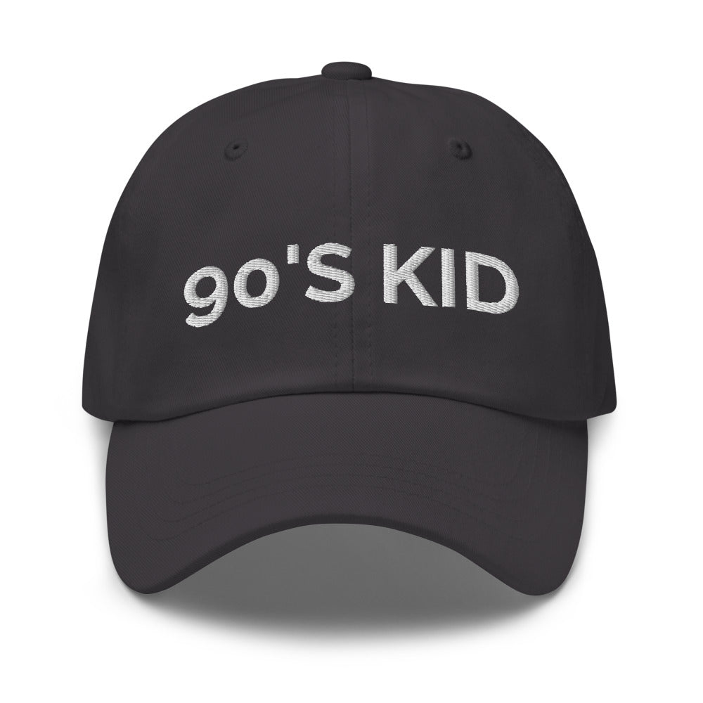 90's Kid Hat - Dark Grey