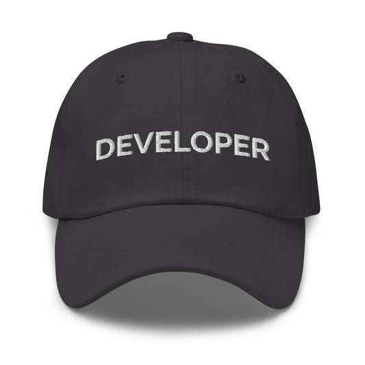 Developer Hat - Dark Grey