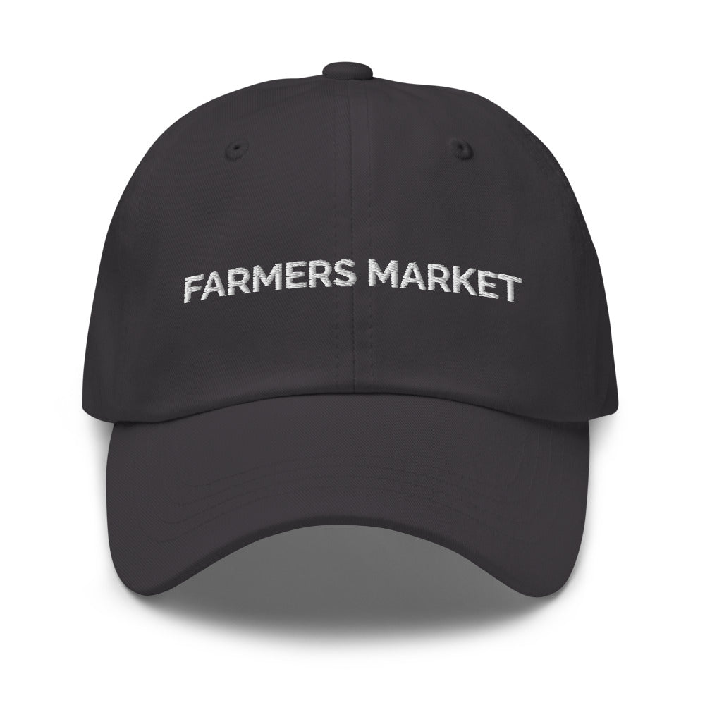 Farmers Market Hat - Dark Grey