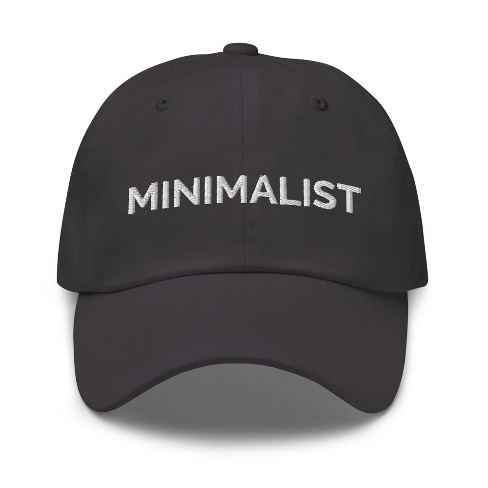 Minimalist Hat - Dark Grey