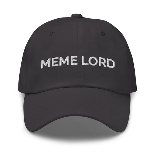 Meme Lord Hat - Dark Grey