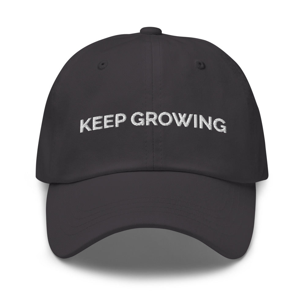 Keep Growing Hat - Dark Grey