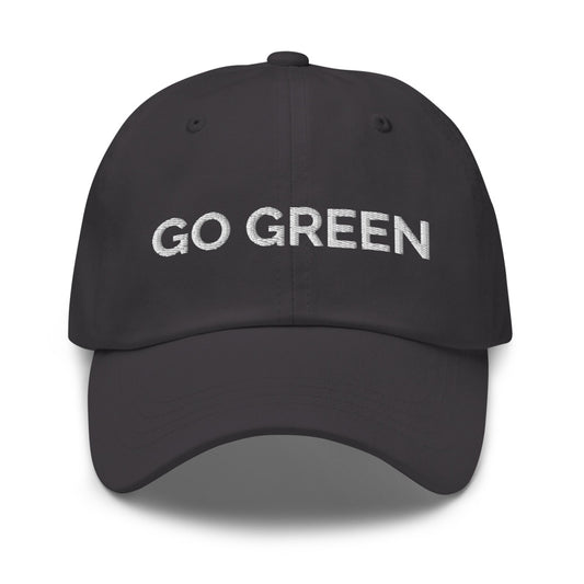 Go Green Hat - Dark Grey