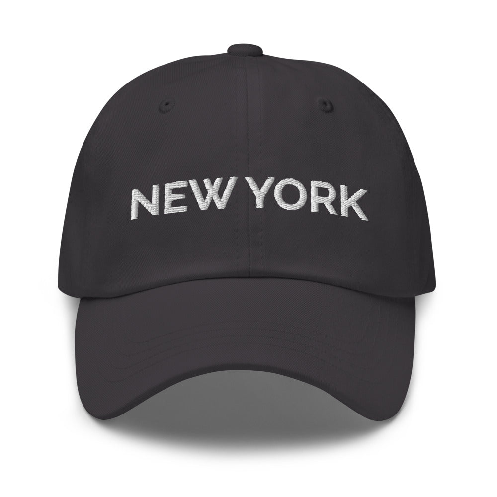 New York Hat - Dark Grey