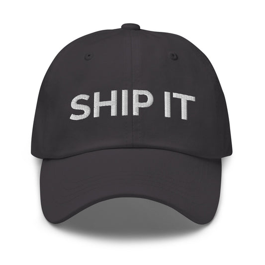 Ship It Hat - Dark Grey