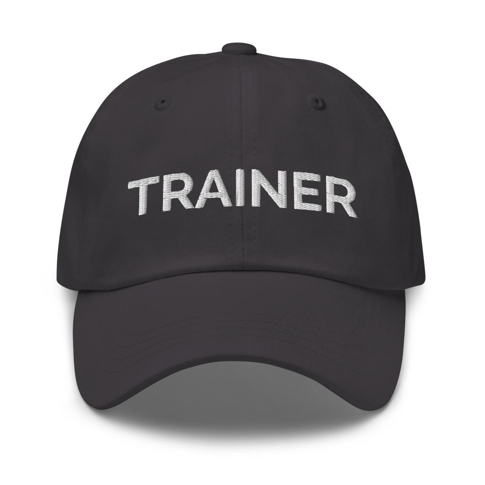 Trainer Hat - Dark Grey